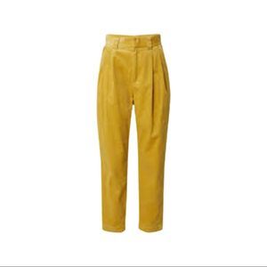 Thalian Stylish Light Green Linen Trousers Pants